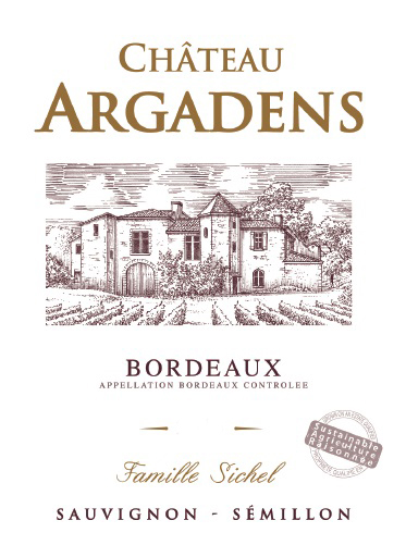 Château Argadens AOC Bordeaux Blanco sm