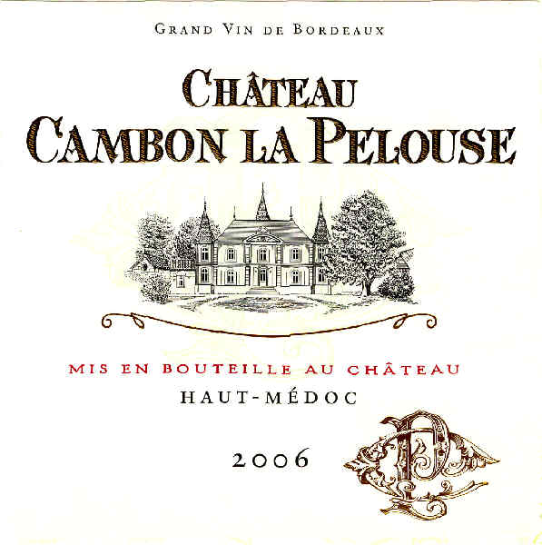 Château Cambon la Pelouse AOC Haut-Médoc Tinto sm