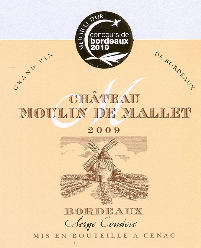 Château Moulin de Mallet AOC Bordeaux Tinto sm