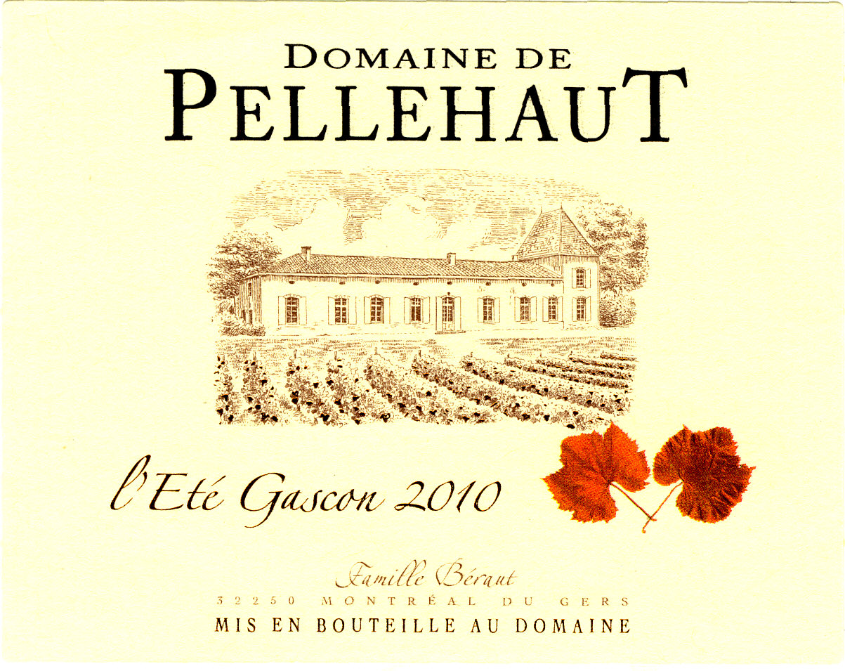 Domaine de Pellehaut L'été Gascon  IGP Vin de Pays des Côtes de Gascogne Branco doce sm
