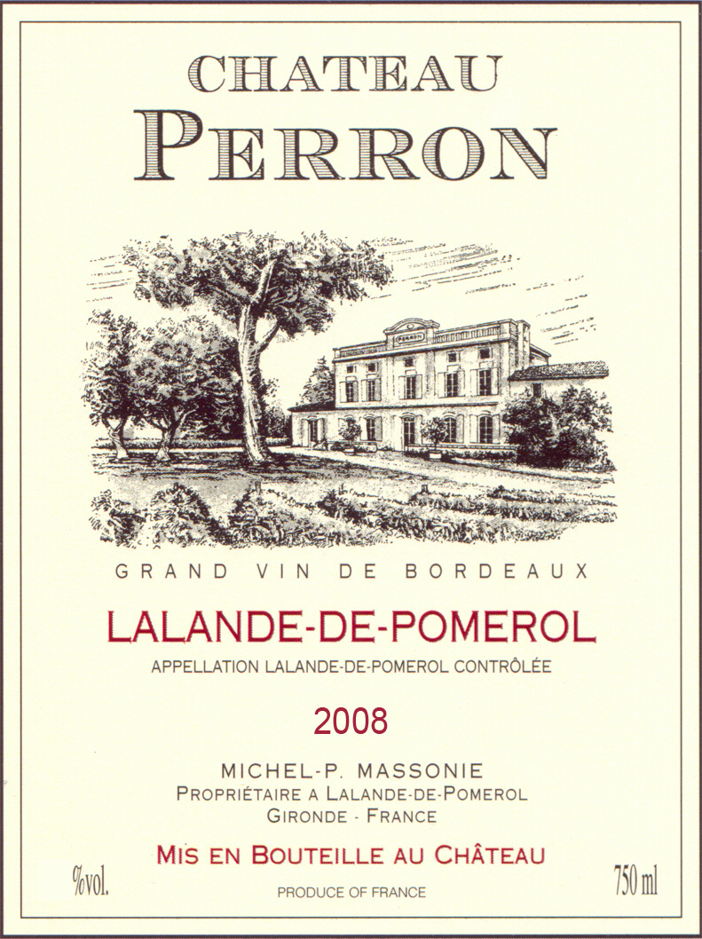 Château Perron AOC Lalande de Pomerol Tinto sm