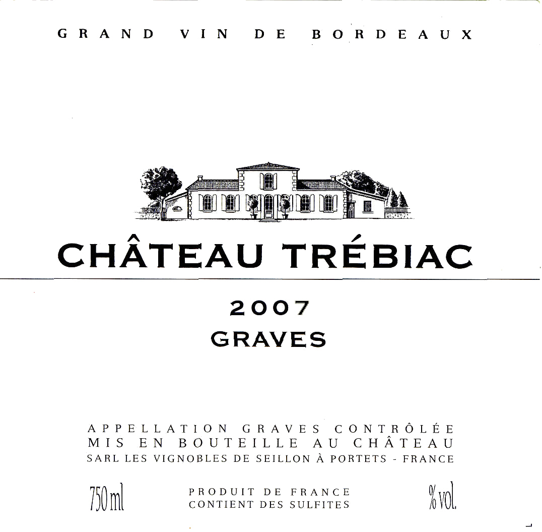 Château Trébiac AOC Graves Tinto sm