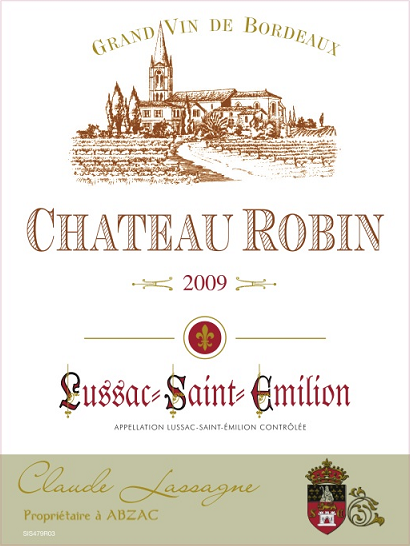 Château Robin AOC Lussac Saint-Emilion  sm