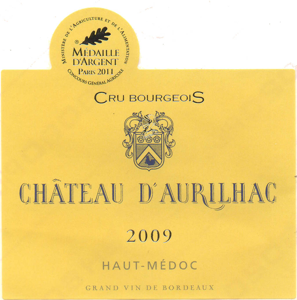 샤토 도리아크 Château Aurilhac (d') AOC 오 -메도크 Haut- Médoc 레드 Red 2009