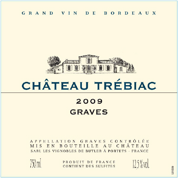Château Trébiac AOC Graves Blanc  sm