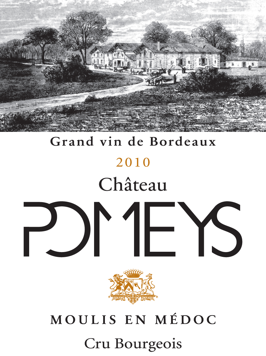 샤토 포메 Château Pomeys AOC 물리 앙 메도크 Moulis en Médoc 레드 Red 2010