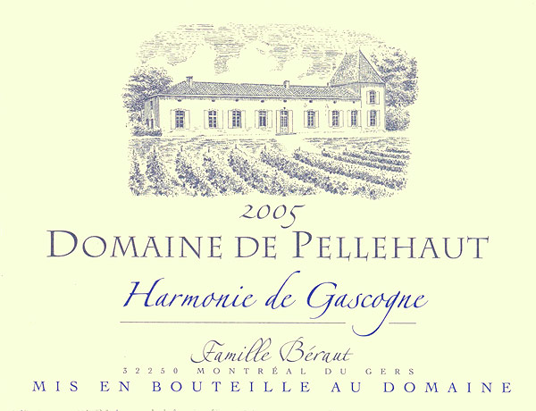 Domaine de Pellehaut Harmonie de Gascogne IGP Côtes de Gascogne Rosado sm