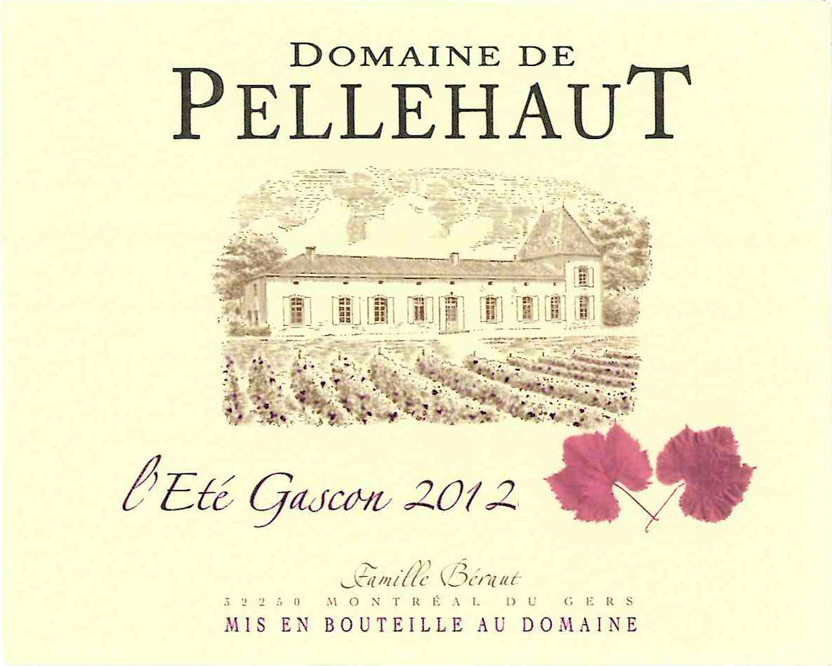 도멘 드 펠로 레테 가스꽁 로제Domaine de Pellehaut L'été Gascon - Rosé IGP 코트 드 가스코뉴 Côtes de Gascogne 로제 Rosé 2012