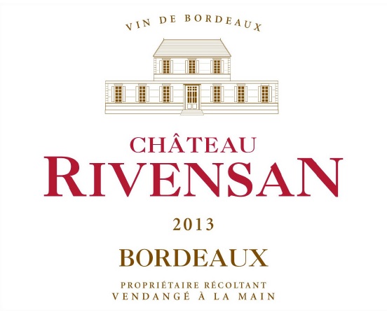 Château Rivensan AOC Bordeaux Rouge 2013