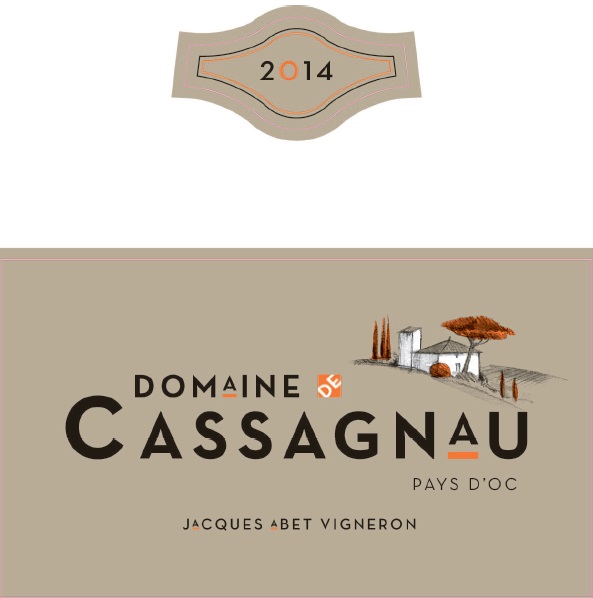 Domaine de Cassagnau ドメーヌ・ド・カサニョー IGP ペイ・ドック 赤ワイン Red 2014