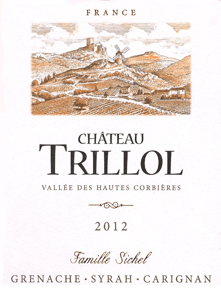 Chateau Trillol（特瑞罗酒庄） AOC 科比埃（Corbieres） 红葡萄酒- red 2012