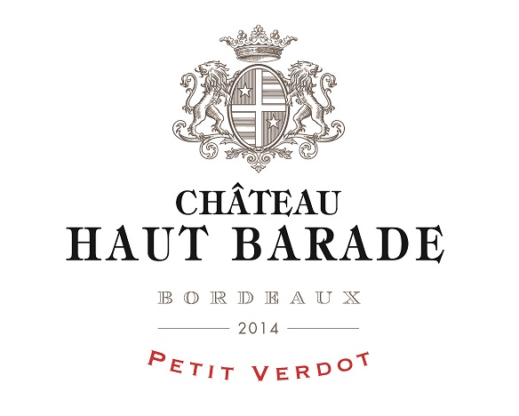 Château Haut Barade AOC Bordeaux Rouge 2014