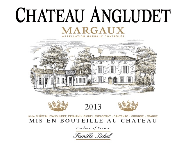 Château Angludet AOC Margaux Red 2013