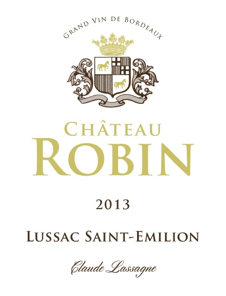Château Robin（罗宾酒庄） AOC 吕萨克－圣埃米利永（Lussac Saint-Emilion） 红葡萄酒 2013