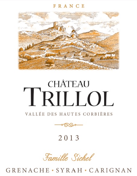 Château Trillol  AOC Corbières Rouge 2013