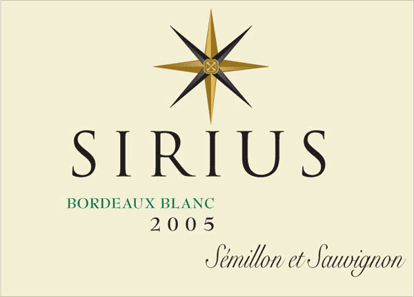 Sirius AOC Bordeaux Blanco sm