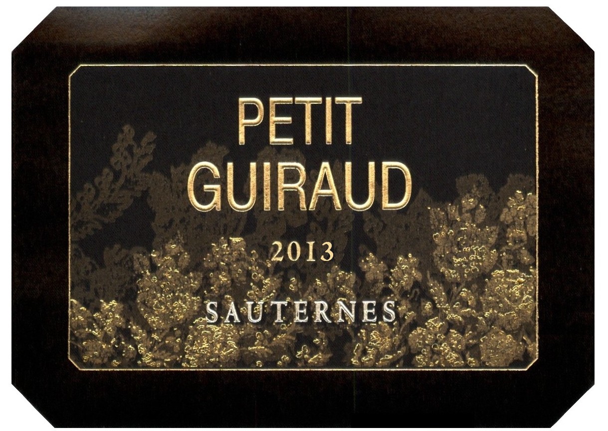 Petit Guiraud AOC Sauternes Sweet White 2013