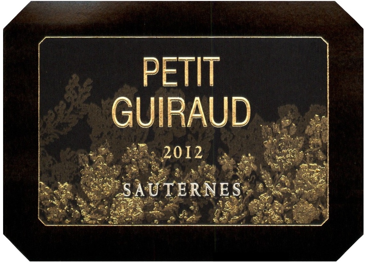 Petit Guiraud AOC Sauternes Sweet White 2012