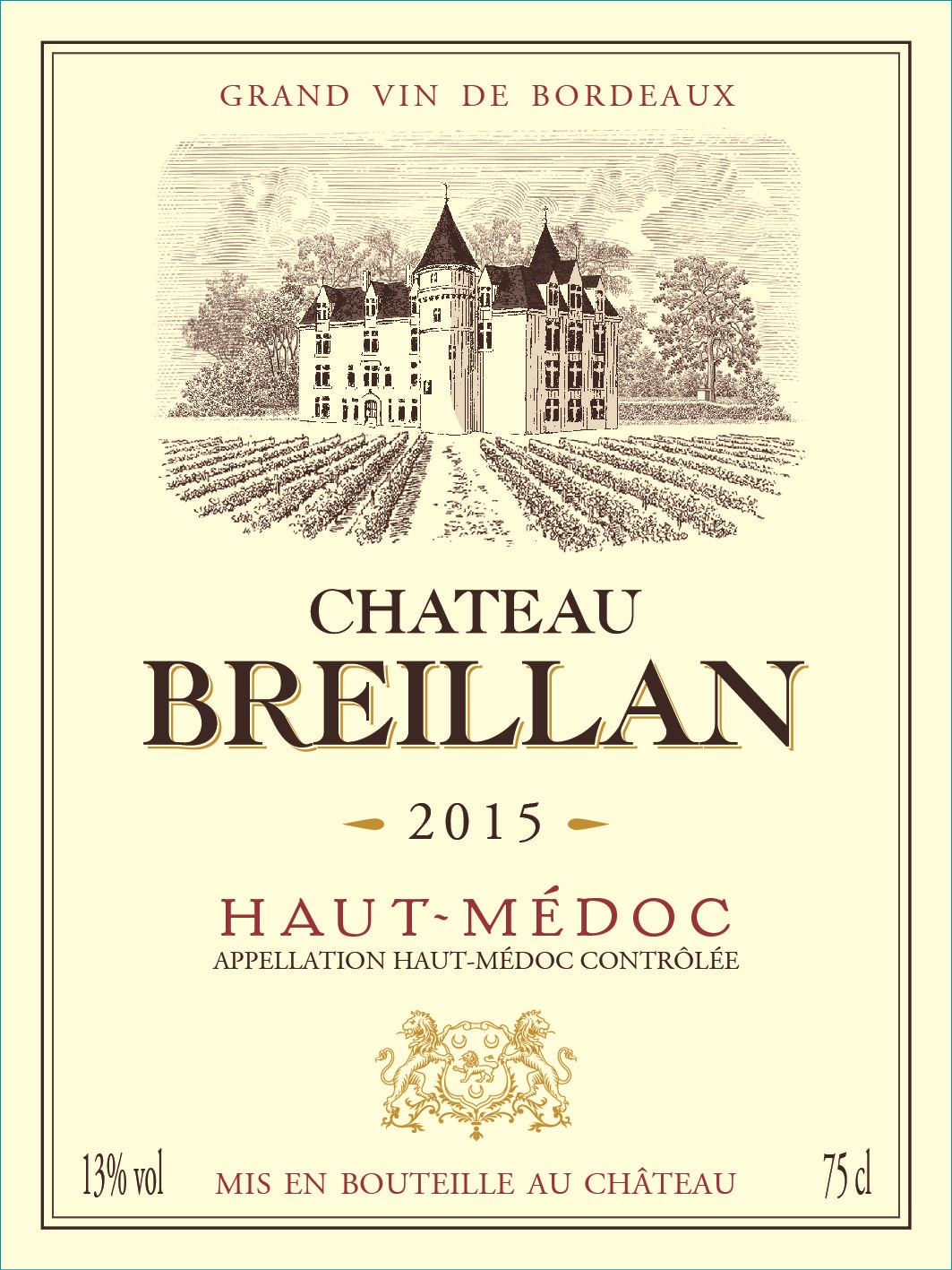 Château Breillan AOC Haut-Médoc Rot 2015