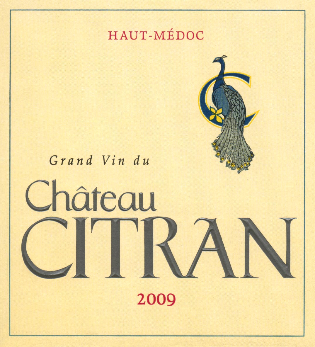 Château Citran AOC Haut-Médoc Red 2009