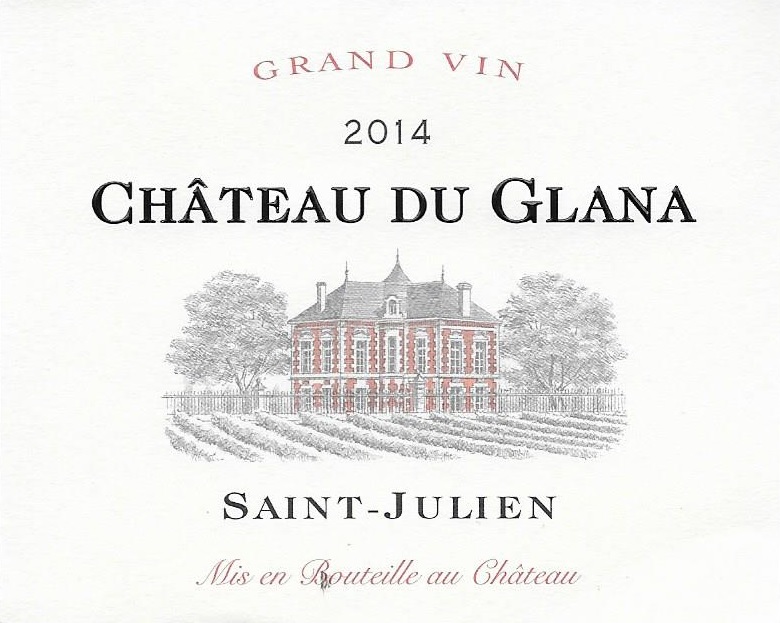 Château du Glana AOC Saint-Julien Red 2014