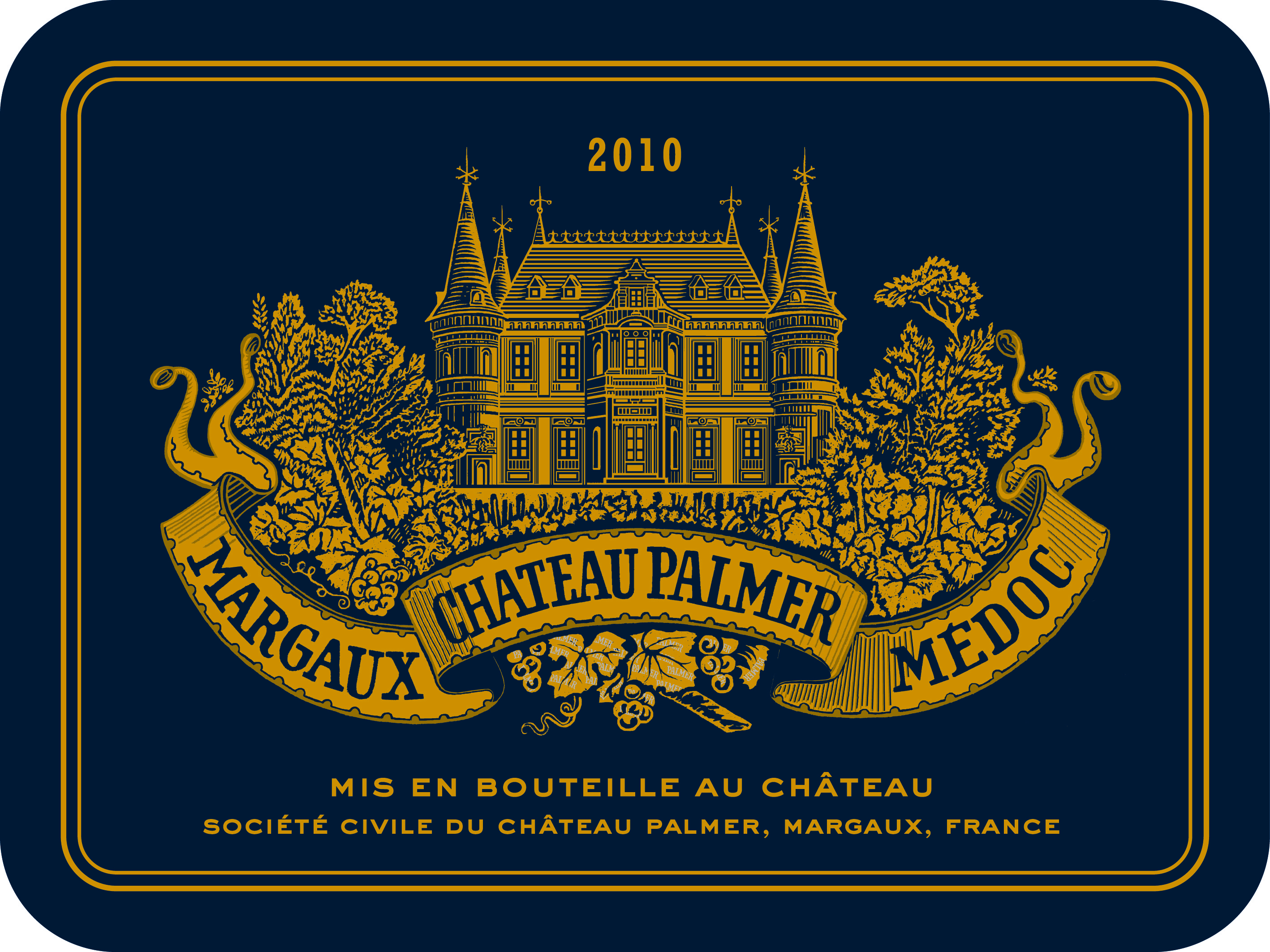 Château Palmer AOC Margaux Rouge 2010