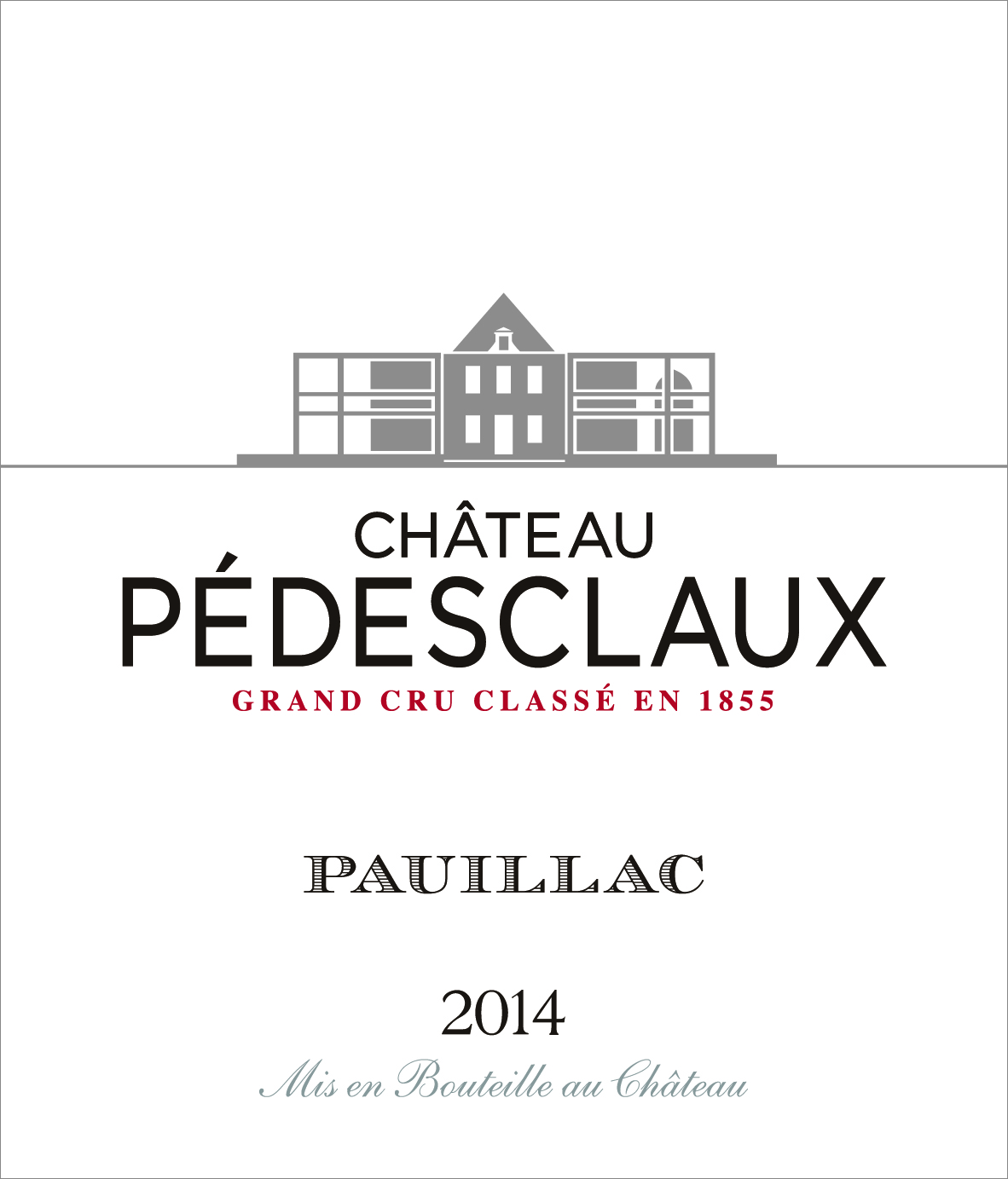 Château Pédesclaux（百德诗歌酒庄） AOC 波亚克（Pauillac） 红葡萄酒 2014