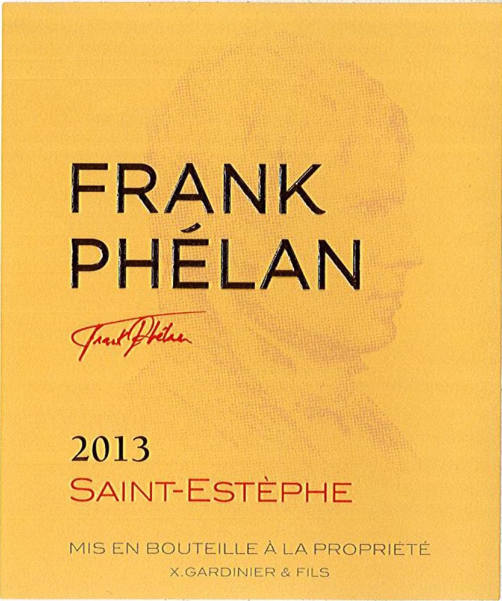 Frank Phélan AOC Saint-Estèphe Rouge 2013