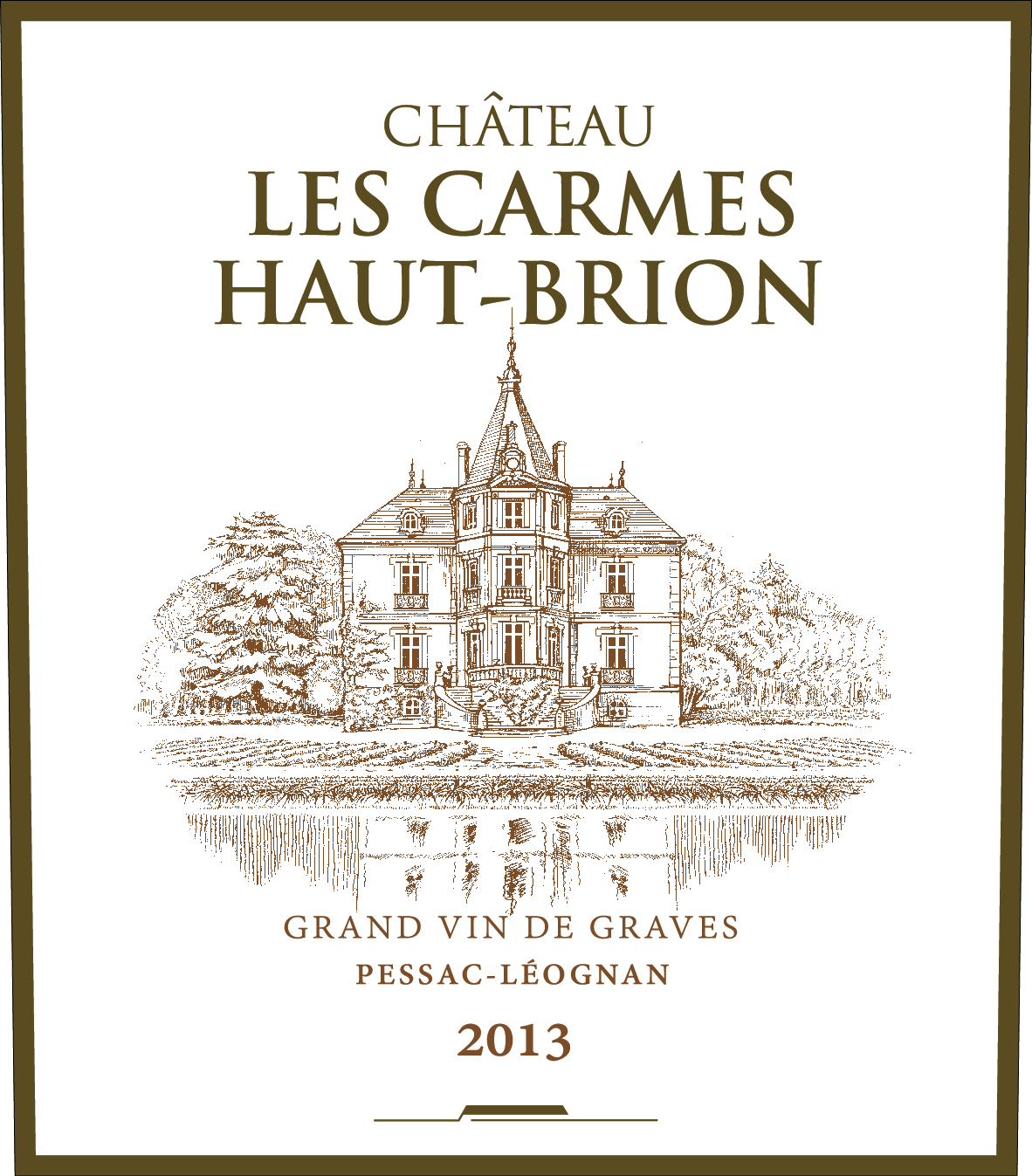 Château Carmes Haut-Brion (Les) AOC Pessac-Léognan Rouge 2013