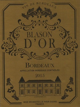 Blason Or (d') （金宝殿） AOC 波尔多（Bordeaux） 红葡萄酒 2015