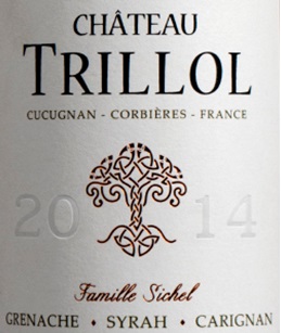 Château Trillol  AOC Corbières Rouge 2014