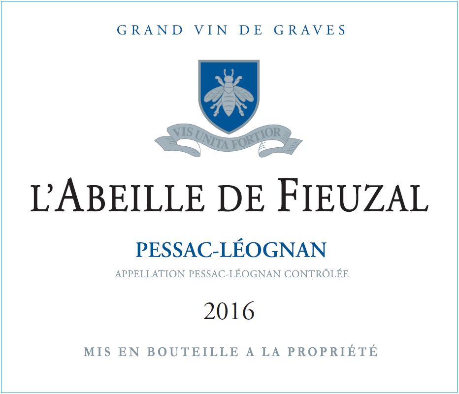 Abeille de Fieuzal (L') AOC Pessac-Léognan White 2016