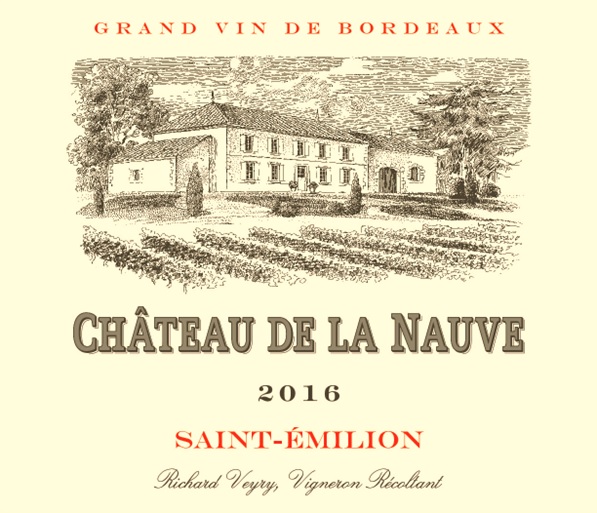 Château de la Nauve AOC Saint-Emilion Rouge 2016