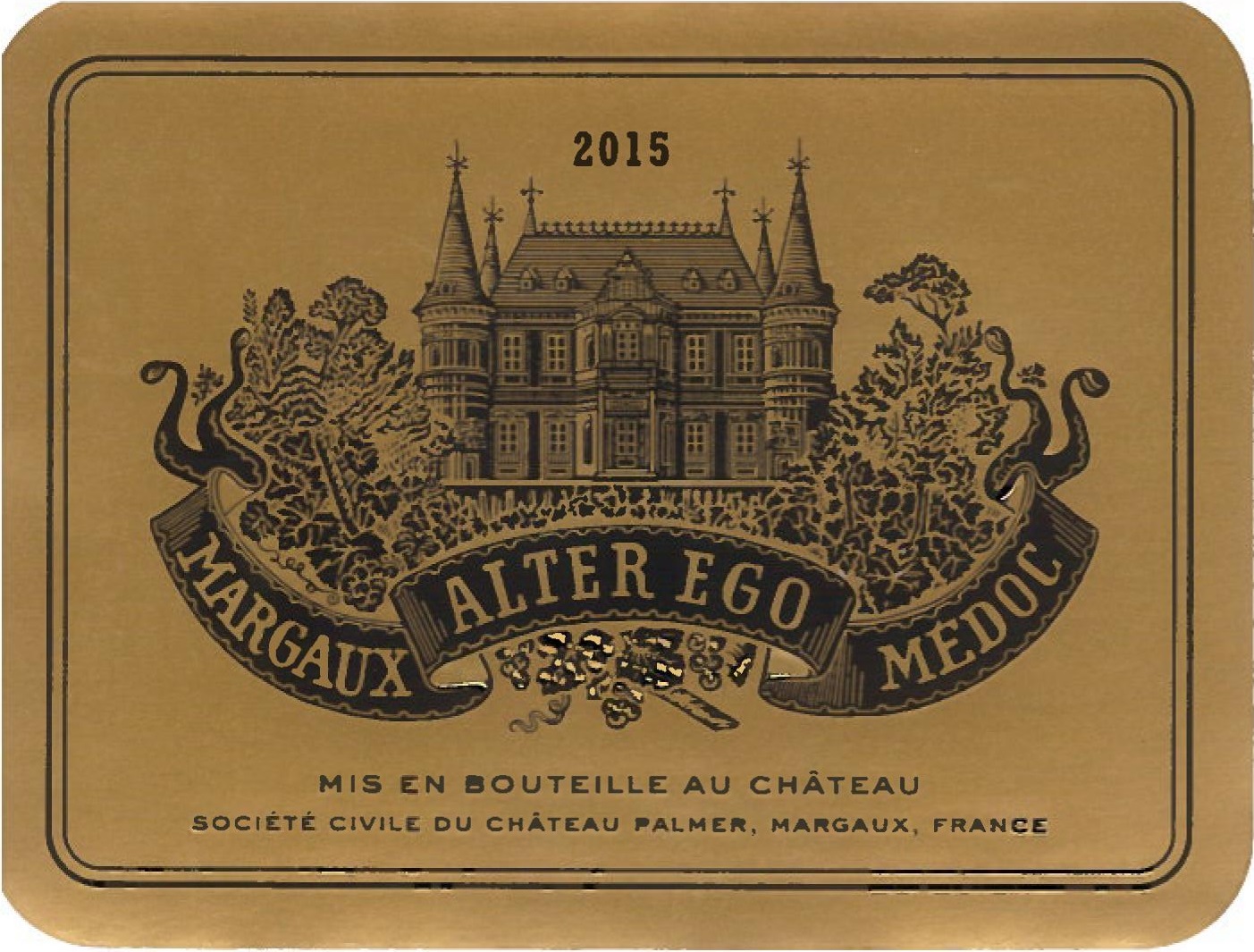 Alter Ego de Palmer AOC Margaux 红葡萄酒 2015
