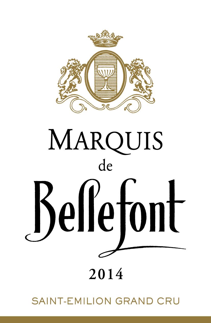 Marquis de Bellefont AOC Saint-Emilion Grand Cru Rouge 2014