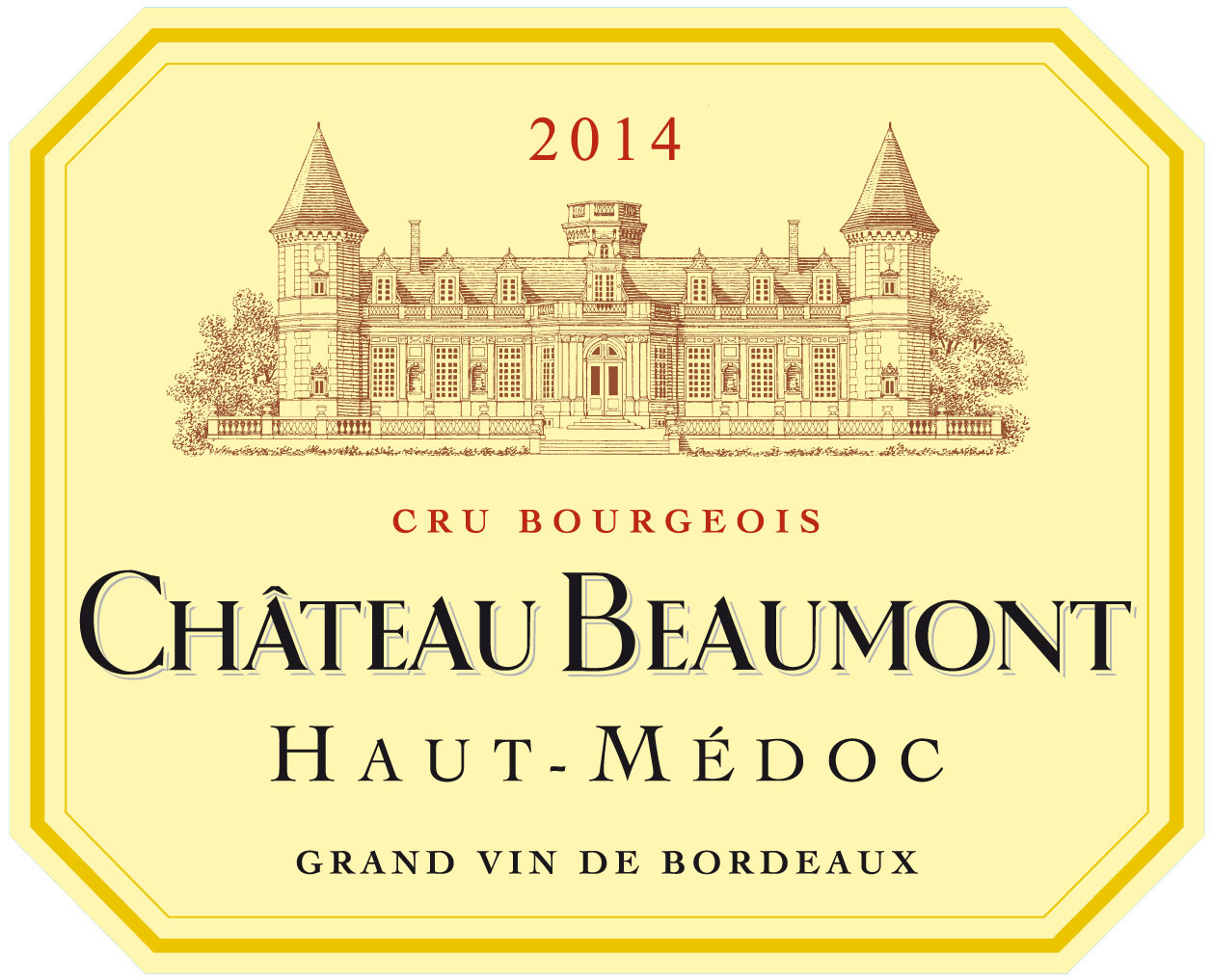 Château Beaumont AOC Haut-Médoc Rouge 2014