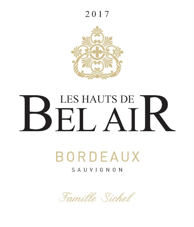Les Hauts de Bel Air AOC Bordeaux White 2017