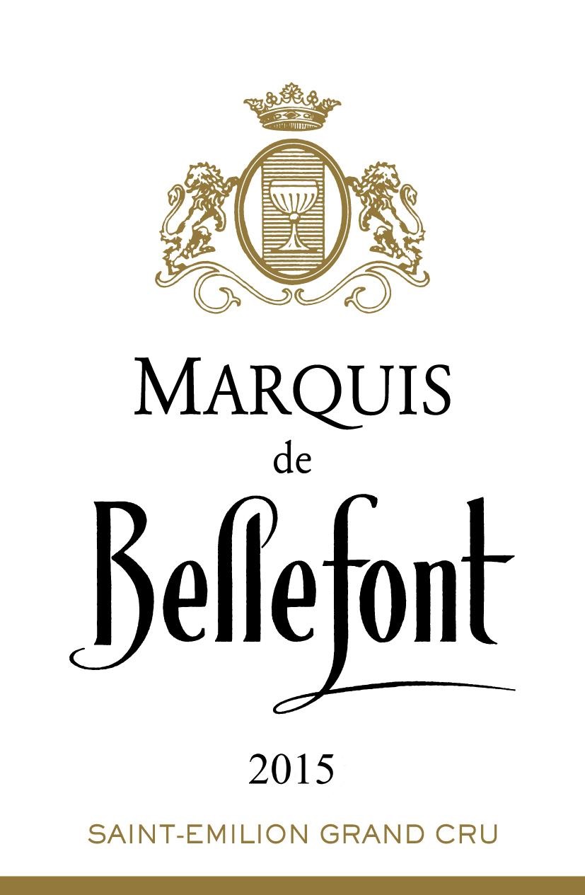 Marquis de Bellefont AOC Saint-Emilion Grand Cru Rouge 2015