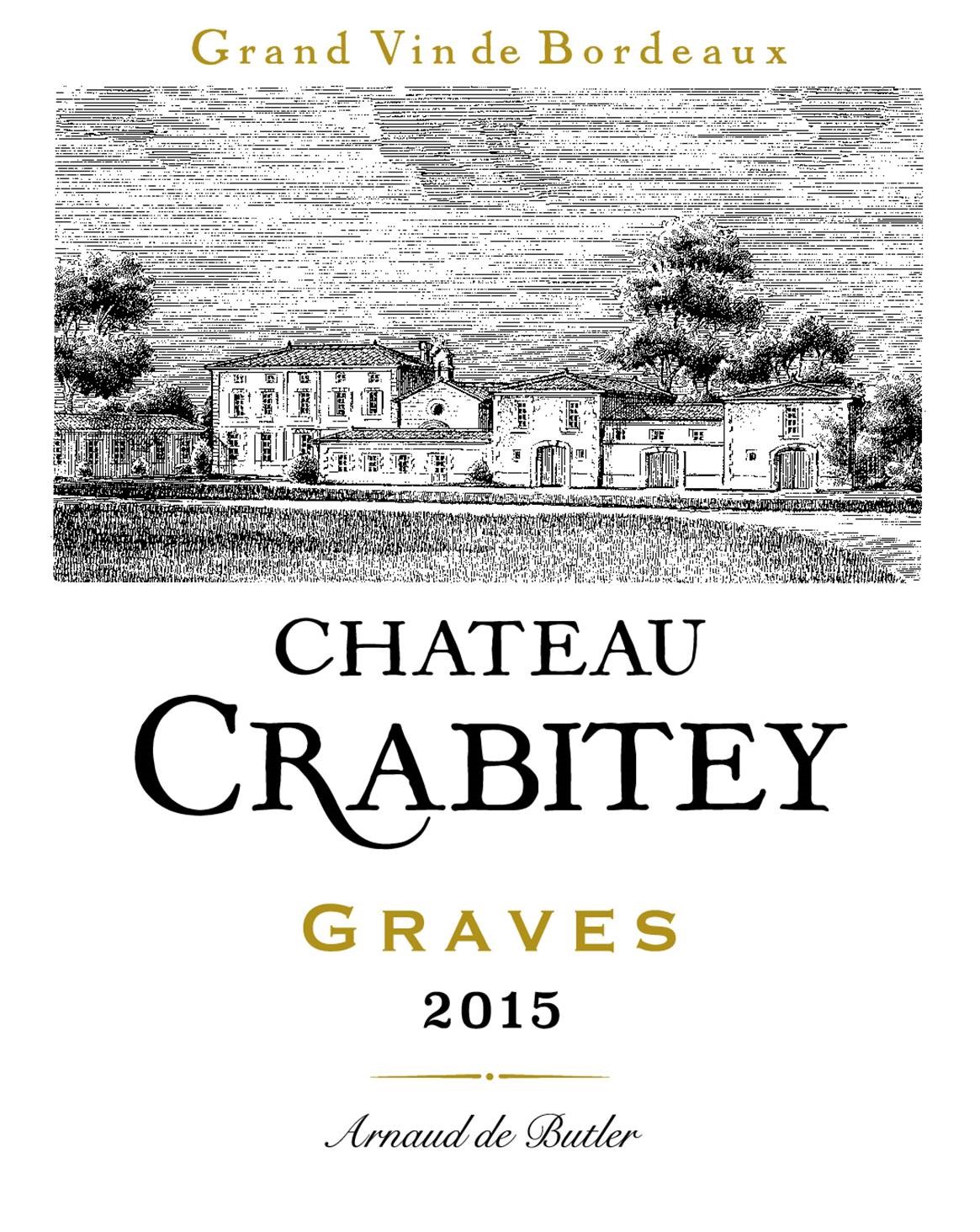 Château Crabitey AOC Graves Red 2015