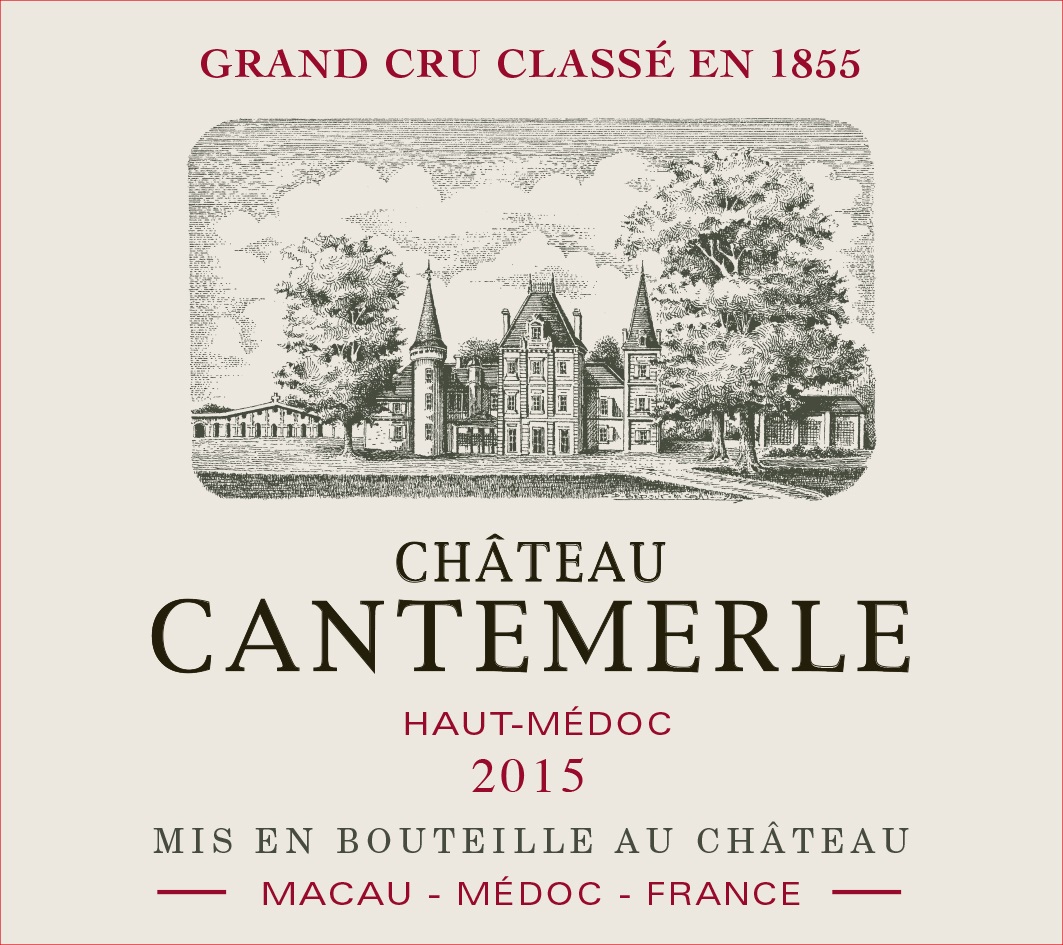 Château Cantemerle AOC Haut-Médoc Rouge 2015