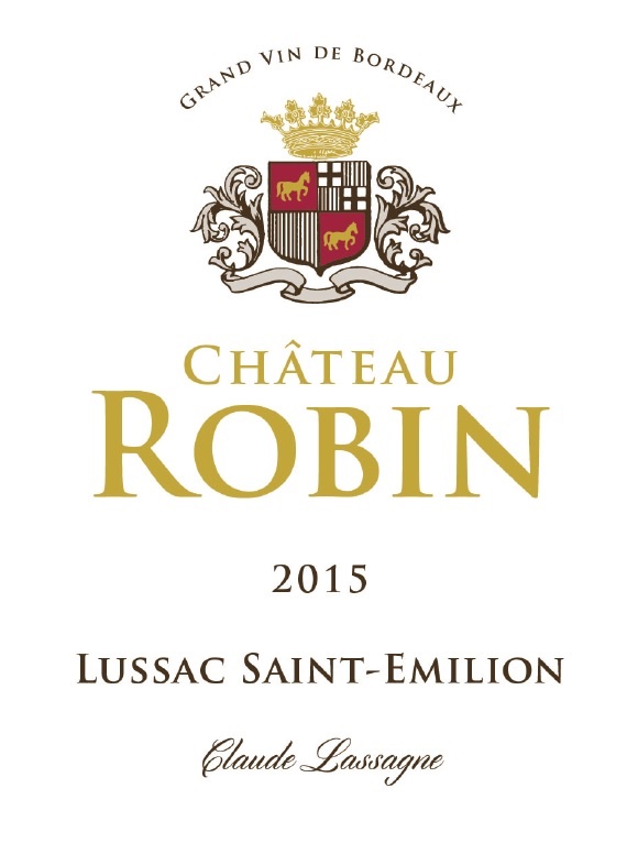 Château Robin AOC Lussac Saint-Emilion Red 2015