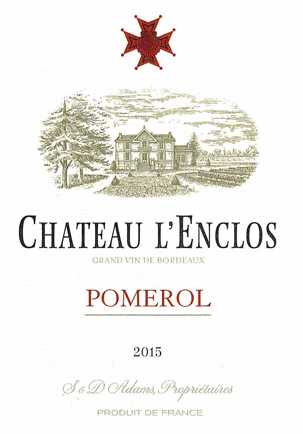 Château Enclos (L') AOC Pomerol Red 2015