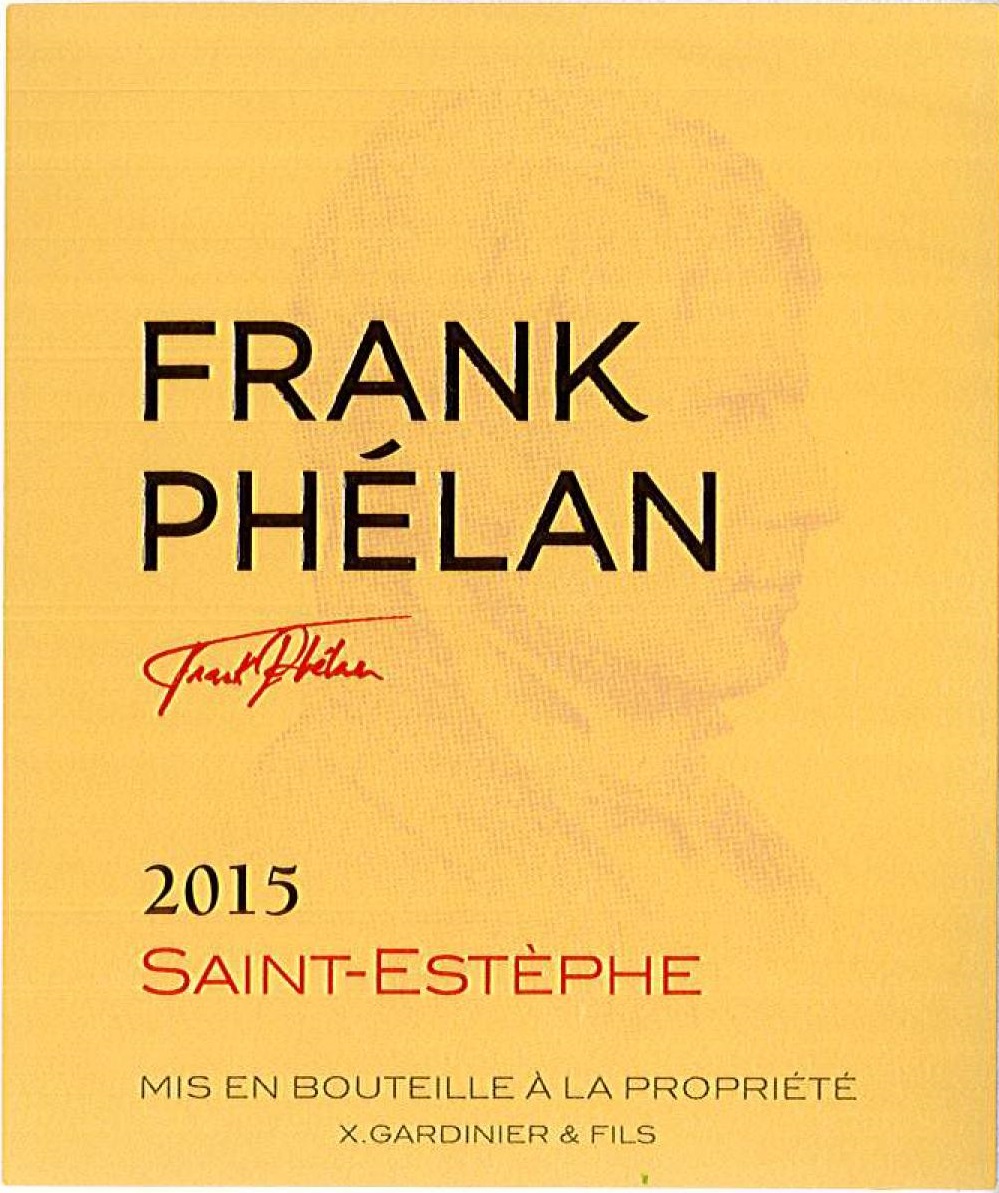 Frank Phélan AOC Saint-Estèphe Rouge 2015