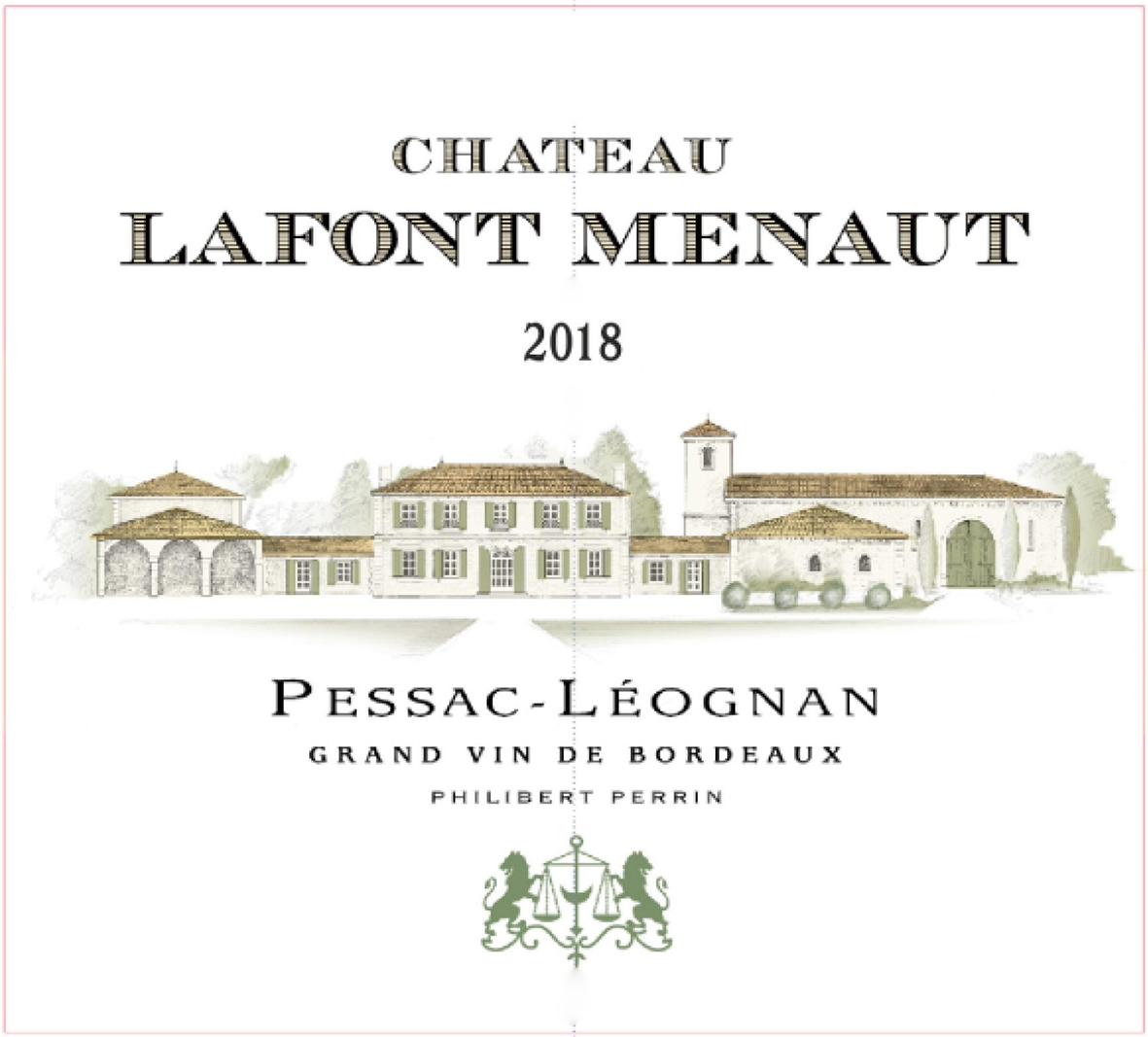 Château Lafont Menaut AOC Pessac-Léognan Blanc 2018