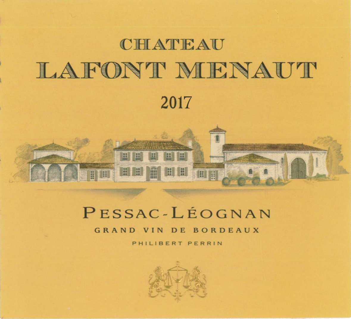 Château Lafont Menaut AOC Pessac-Léognan Red 2017