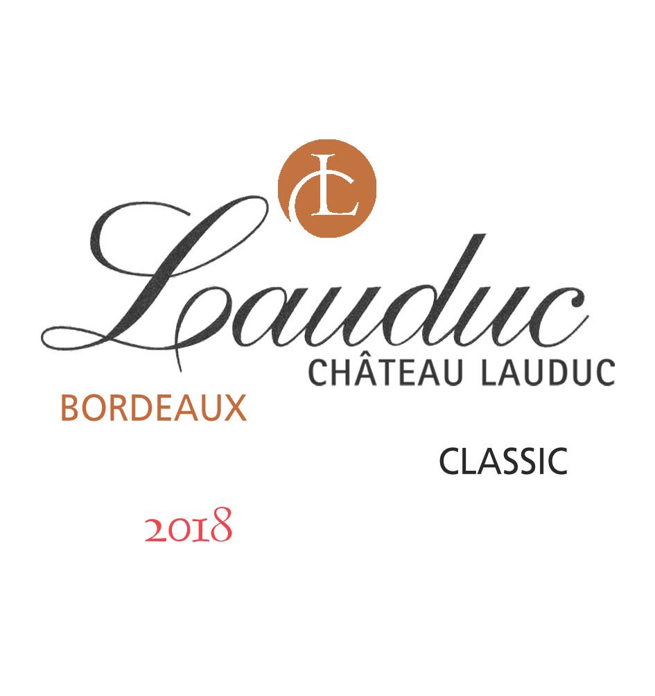 Château Lauduc Classic AOC Bordeaux Rouge 2018