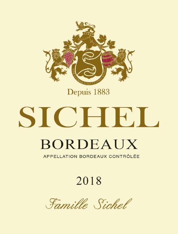 Bordeaux Sichel AOC Bordeaux Red 2018