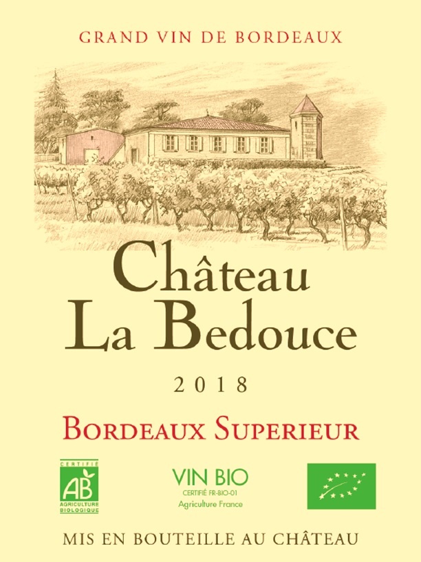 Château La Bedouce AOC Bordeaux Supérieur Rouge 2018