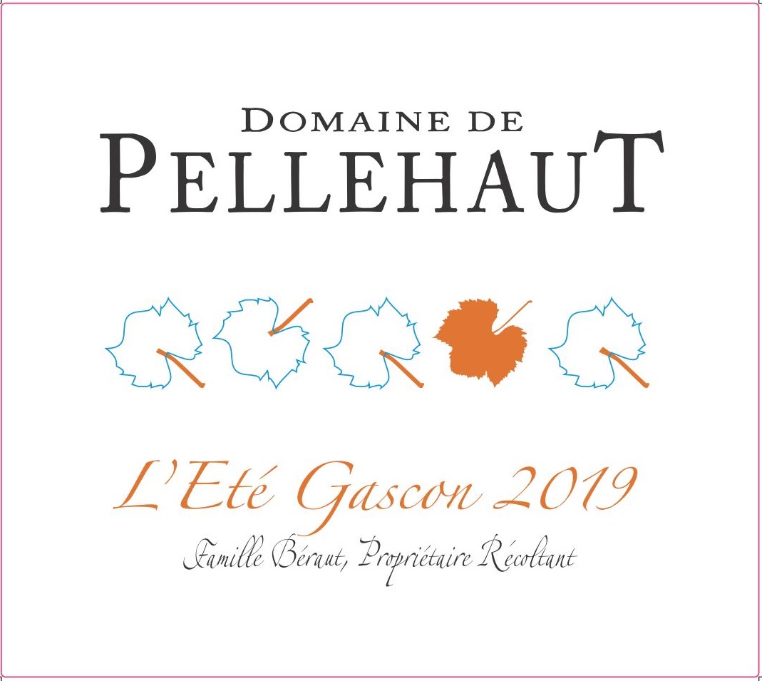 Domaine de Pellehaut L'été Gascon  IGP Côtes de Gascogne Blanc Moelleux 2019