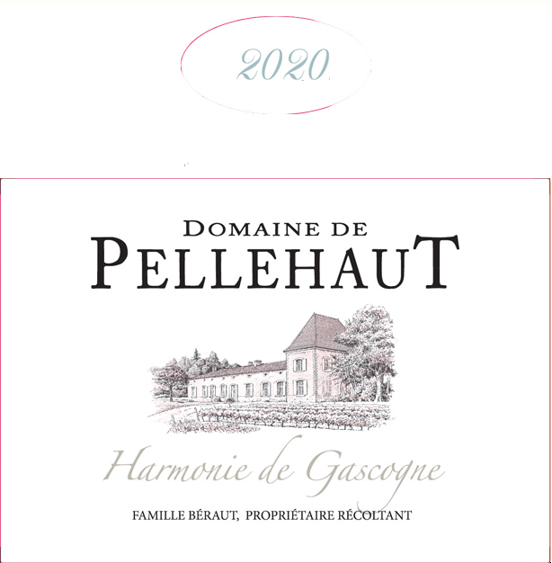 Domaine de Pellehaut Harmonie de Gascogne IGP Côtes de Gascogne Rosé 2020